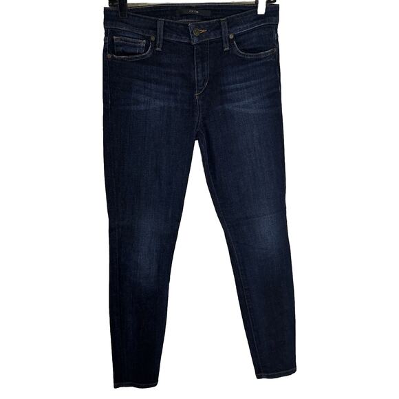 Joe's Jeans Women's Katya Skinny Ankle Jeans, Size 27, Dark Wash Blue - Picture 1 of 6